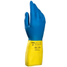Alto 405 - Gants de ménage bi-couleur néoprène / latex - Taille 8  - 1 paire