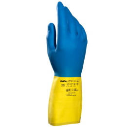 Alto 405 - Gants de ménage bi-couleur néoprène / latex - Taille 10  - 1 paire