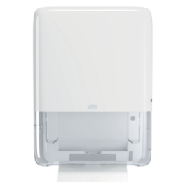 Distributeur Tork Peakserves H5 MINI Blanc - Pour Essuie-mains pliés compressés