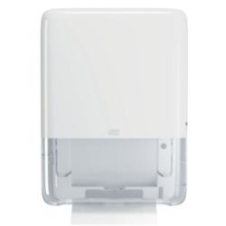Distributeur Tork Peakserves H5 MINI Blanc - Pour Essuie-mains pliés compressés