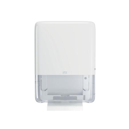 Distributeur Tork Peakserves H5 MINI Blanc - Pour Essuie-mains pliés compressés