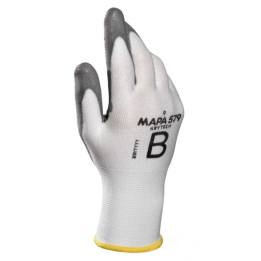 Krytech 579 - Gants travaux bi couleur - Taille 9  - 1 paire