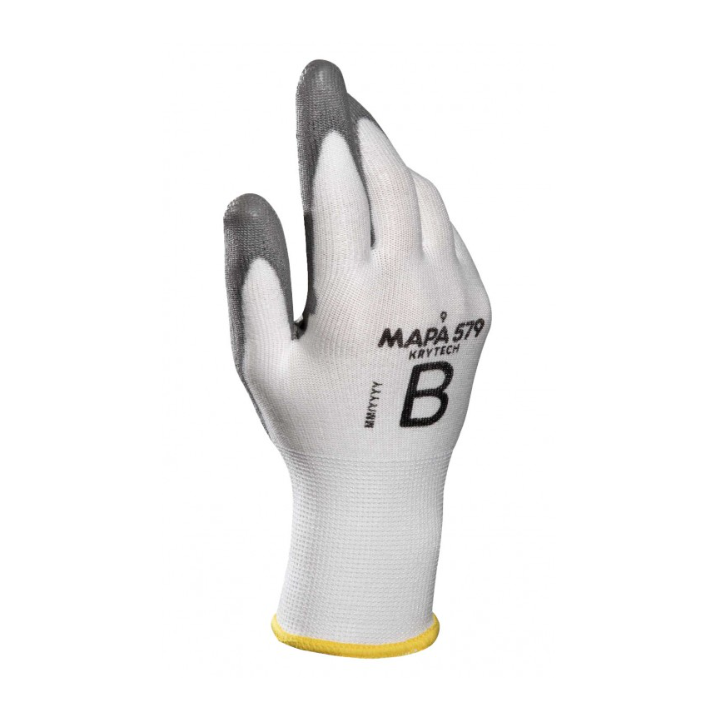 Krytech 579 - Gants travaux bi couleur - Taille 9  - 1 paire