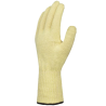 Gants Kevlar tricoté - Gants anti-coupure et anti-chaleur jaune - Taille Unique  - 1 paire