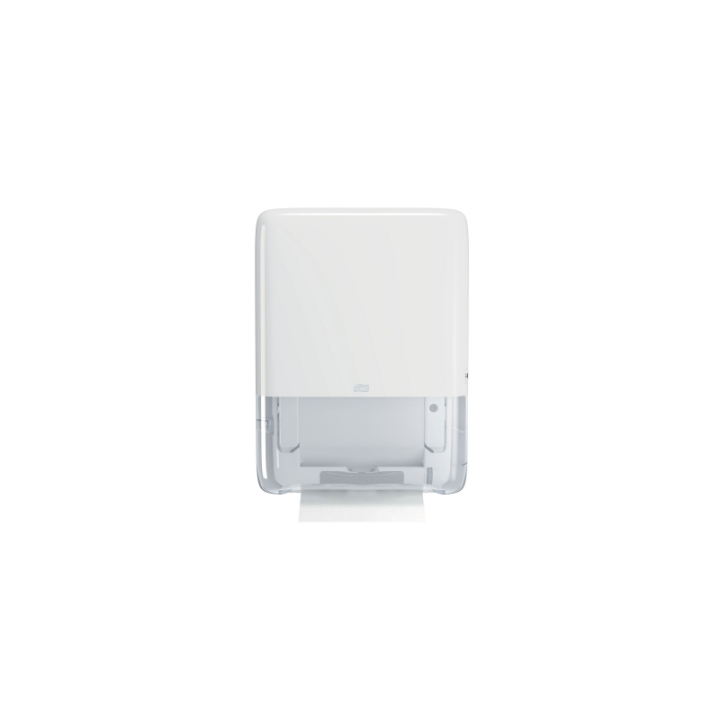 Distributeur Tork Peakserves H5 MAXI Blanc - Pour Essuie-mains pliés compressés