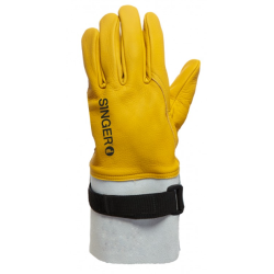 Sur-gants de protection électricien - Cuir souple - Taille 10  - 1 paire