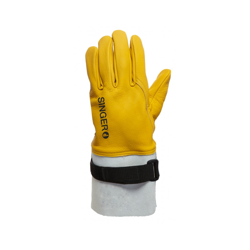 Sur-gants de protection électricien - Cuir souple - Taille 10  - 1 paire