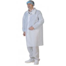 Blouse visiteur - PLP Blanc - Taille XXL - Homme - Carton de 50