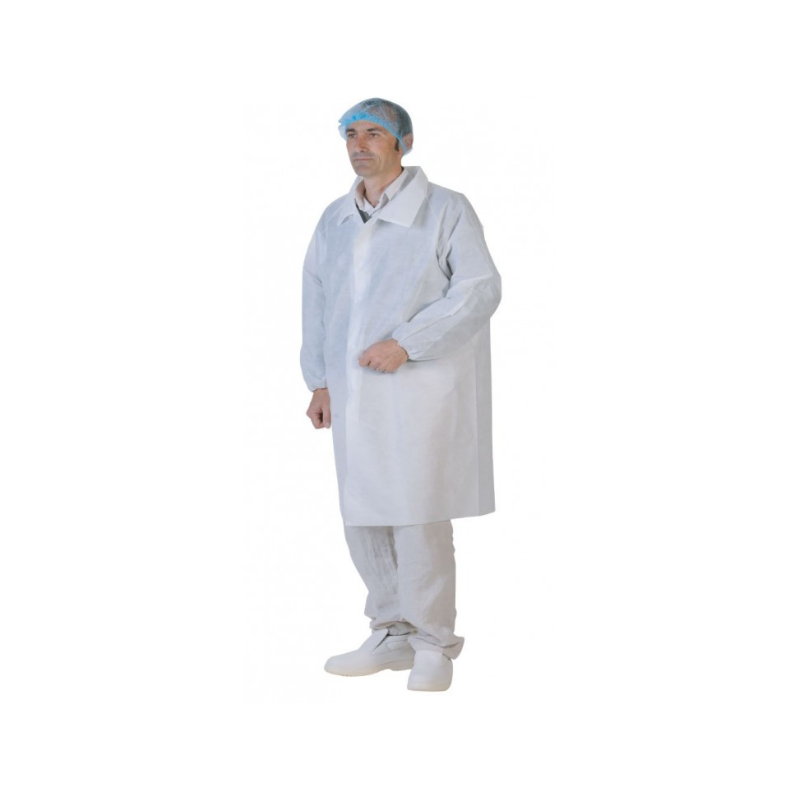 Blouse visiteur - PLP Blanc - Taille XXL - Homme - Carton de 50