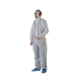 Combinaison à capuche - PLP Blanc - Taille XXL - Homme - Carton de 50