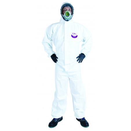 Combinaison avec cagoule - Cat 3 Type 5B/6B - Taille XL - Homme - Carton de 50