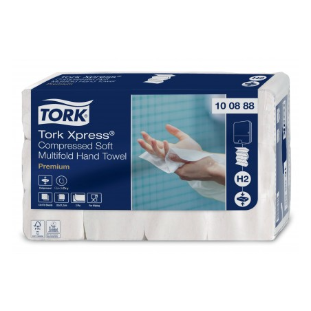 Essuie-mains Tork Xpress Compressed H2
