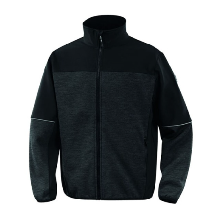 Beaver - Veste polaire polyester grise-orange - Taille S