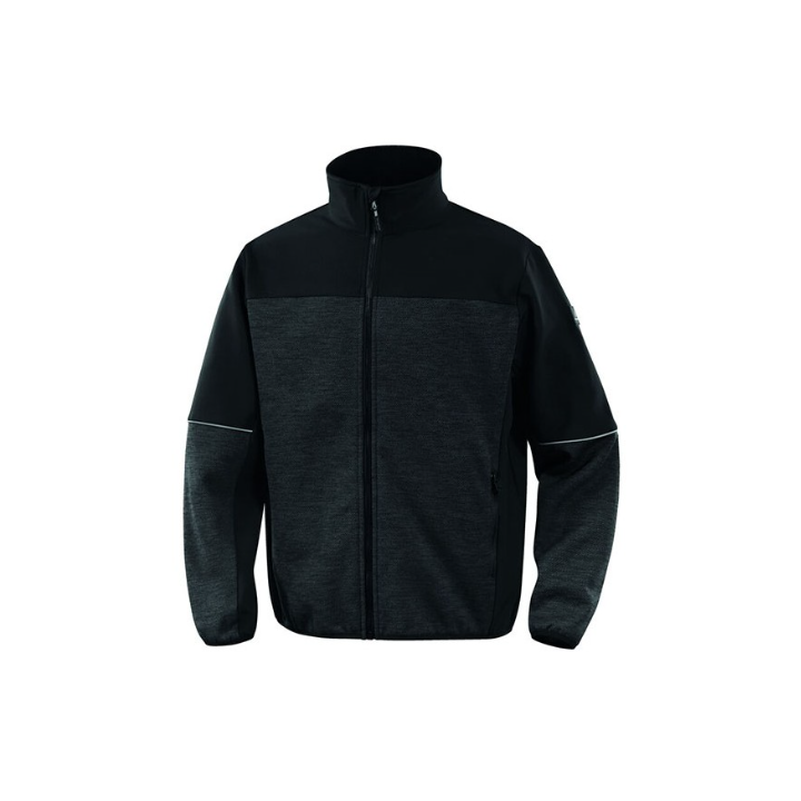 Beaver - Veste polaire polyester grise-orange - Taille M