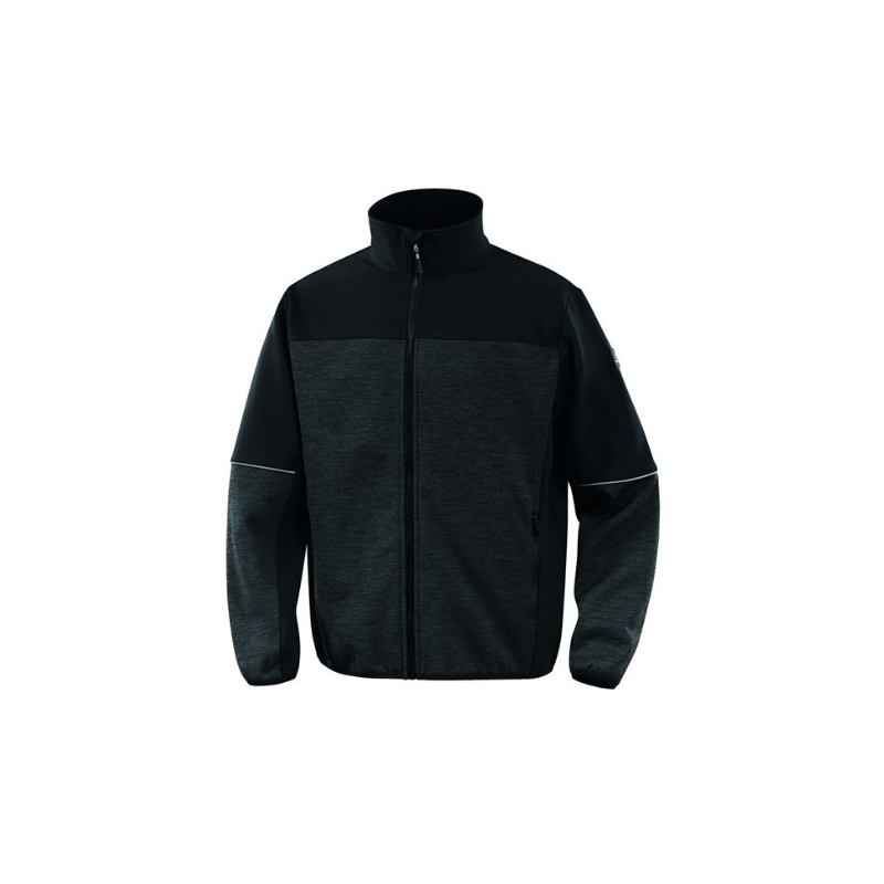 Beaver - Veste polaire polyester grise-orange - Taille L