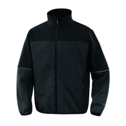 Beaver - Veste polaire polyester grise-orange - Taille XL