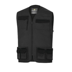 M2GI3 - Gilet de travail polycoton gris foncé - Taille S