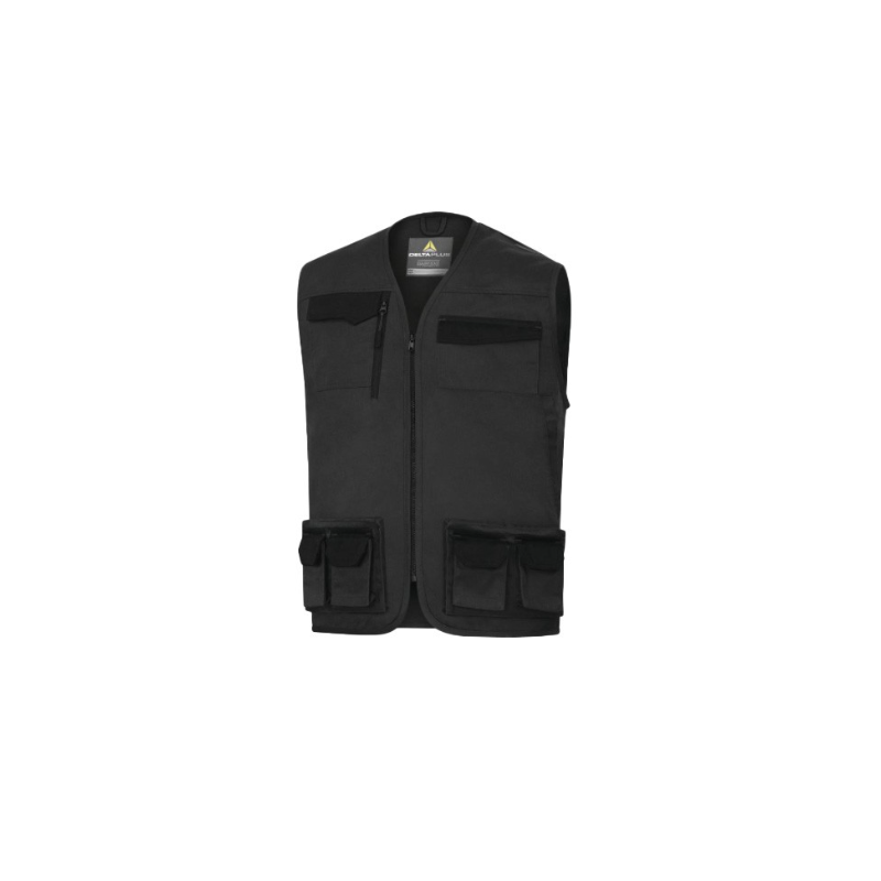 M2GI3 - Gilet de travail polycoton gris foncé - Taille XXL