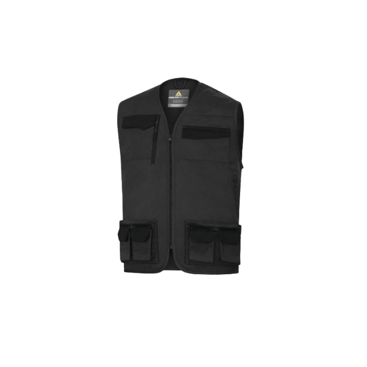 M2GI3 - Gilet de travail polycoton gris foncé - Taille XXL