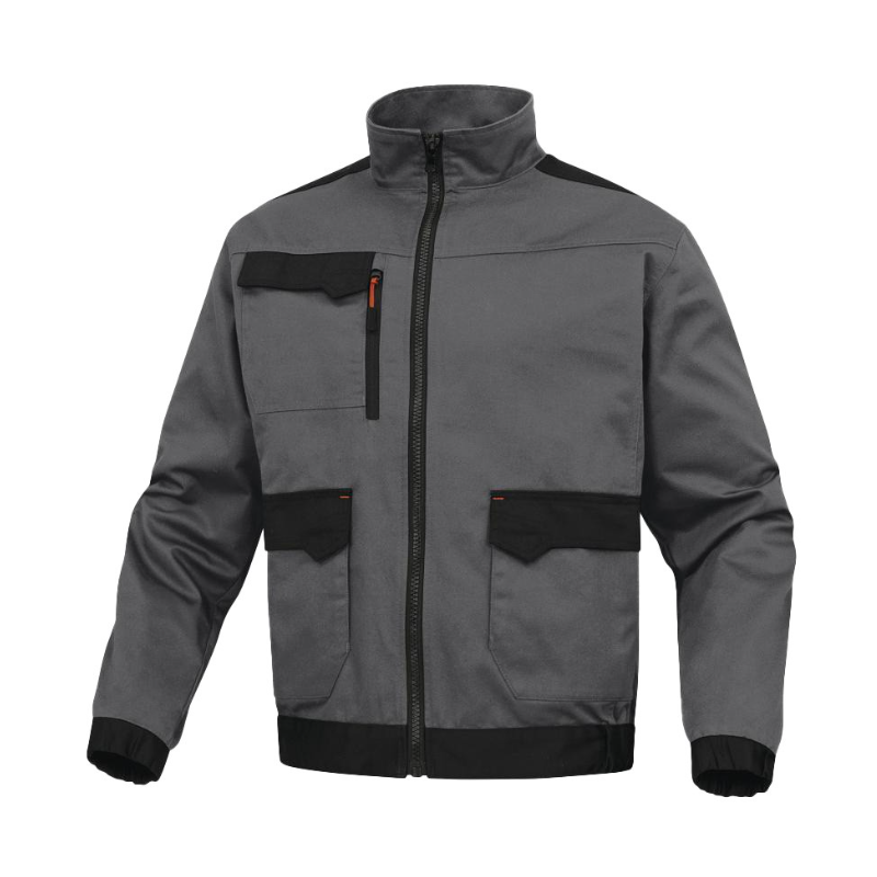 M2VE3 - Veste de travail polyester/coton gris foncé - Taille M