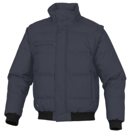 Blouson manches amovibles - Polyamide enduit pu noir - Taille S