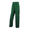 Pantalon de pluie enduit - Polyester enduit semi pu vert - Taille XL