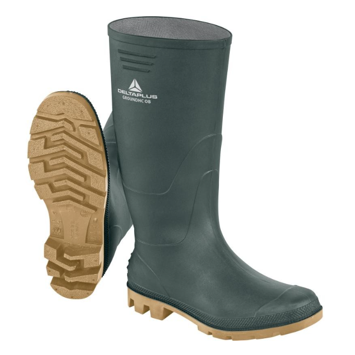 Ground HC - Bottes de travail en  PVC-OB SRA - Taille 38