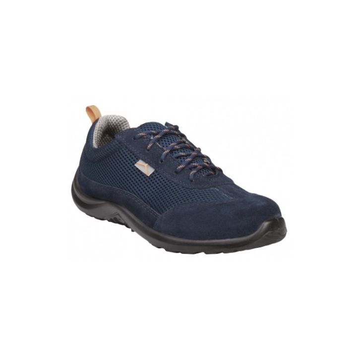 Como S1P SRC - Chaussures basses cuir croute bleues - Taille 46
