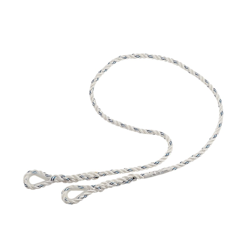 Longe - Corde toronnée - 1m
