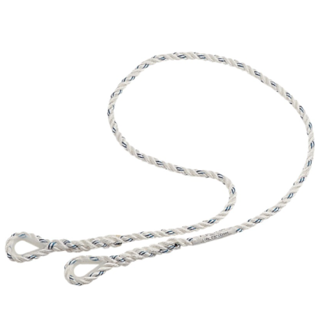 Longe - Corde toronnée - 1m