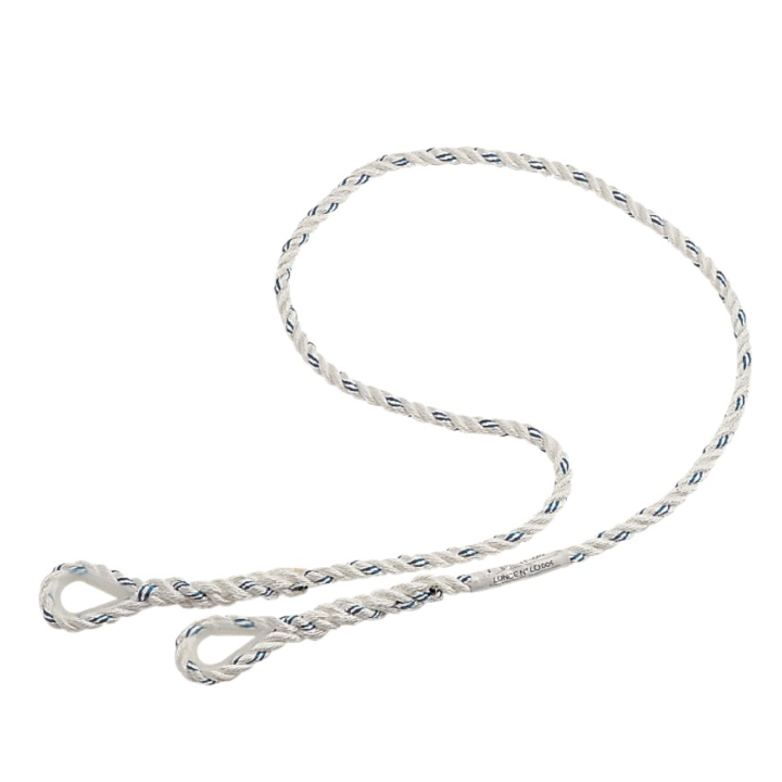 Longe - Corde toronnée - 1m