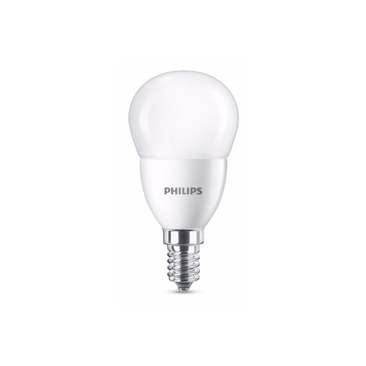 Lampe LED sphrérique dépolie - E14