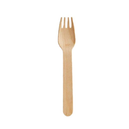 Fourchette bois  - 160mm - Carton de 2000