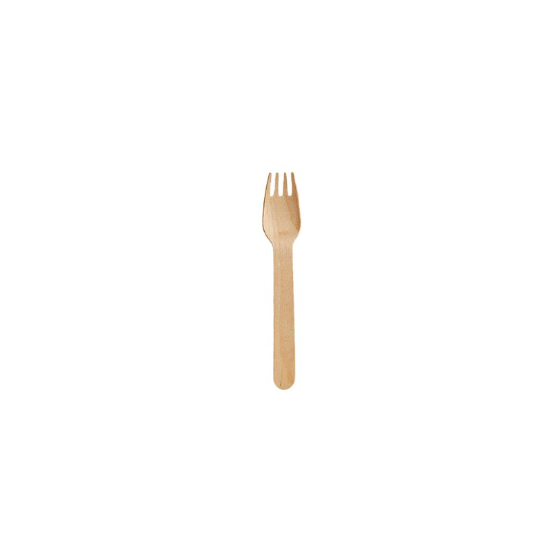 Fourchette bois  - 160mm - Carton de 2000