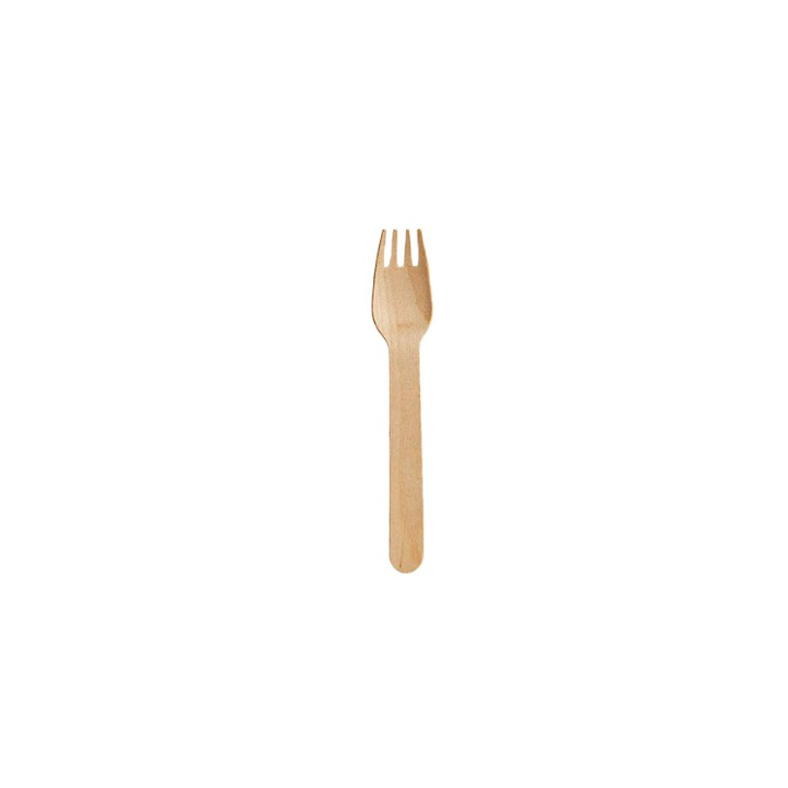 Fourchette bois  - 160mm - Carton de 2000