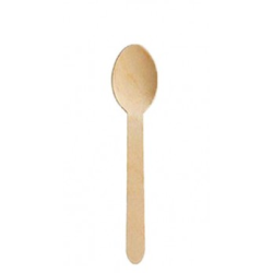 Grande cuillère bois  - 160mm - Carton de 2000