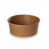 Pot rond brun - En kraft - 750ml - Carton de 300