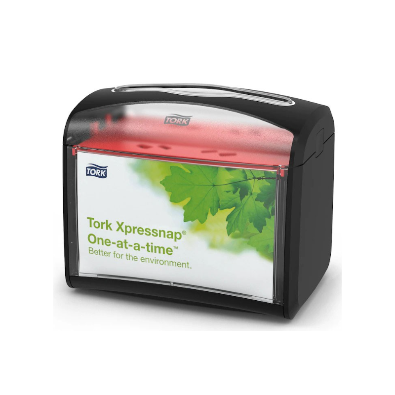 Tork Xpressnap - Distributeur de serviettes sur table N4 - Noir
