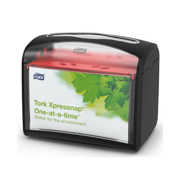 Tork Xpressnap - Distributeur de serviettes sur table N4 - Noir