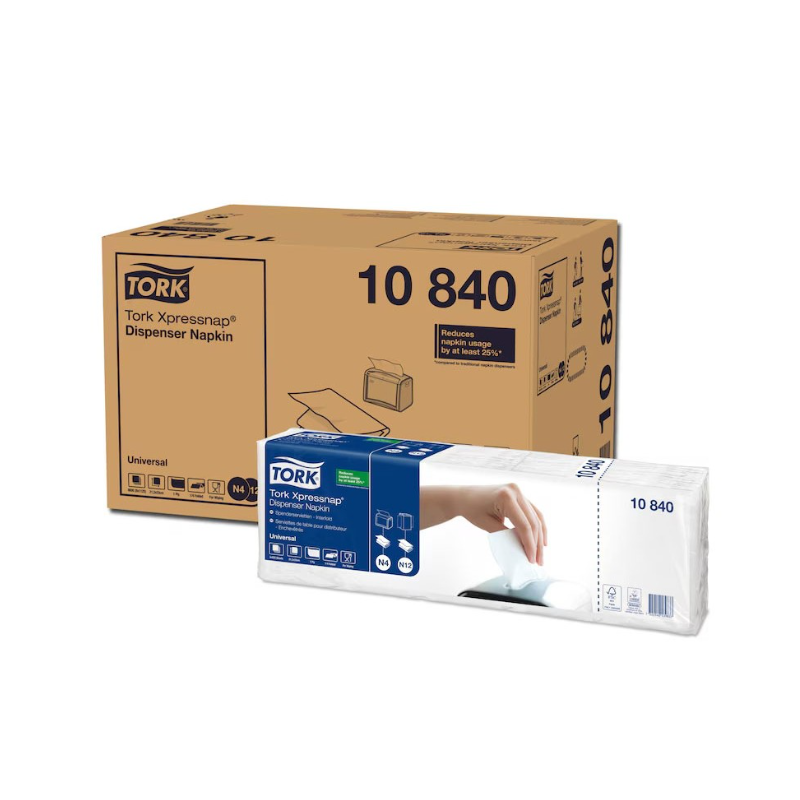 Tork Xpressnap - Serviettes de table enchevêtrées N4 - Carton de 9000