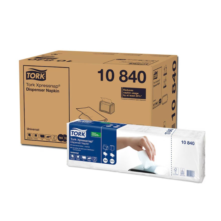 Tork Xpressnap - Serviettes de table enchevêtrées N4 - Carton de 9000