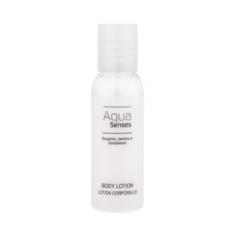 Lotion corporelle - Aqua senses - Flacon 35ml - Carton de 300