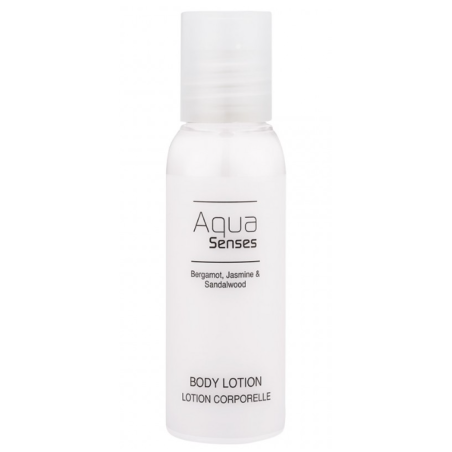 Lotion corporelle - Aqua senses - Flacon 35ml - Carton de 300
