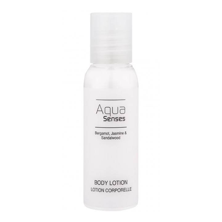 Lotion corporelle - Aqua senses - Flacon 35ml - Carton de 300