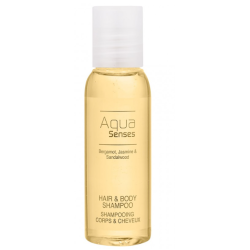 Gel corps et cheveux - Aqua senses - Flacon 35ml - Carton de 300