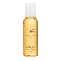 Gel douche - Aqua senses - Flacon 35ml - Carton de 300