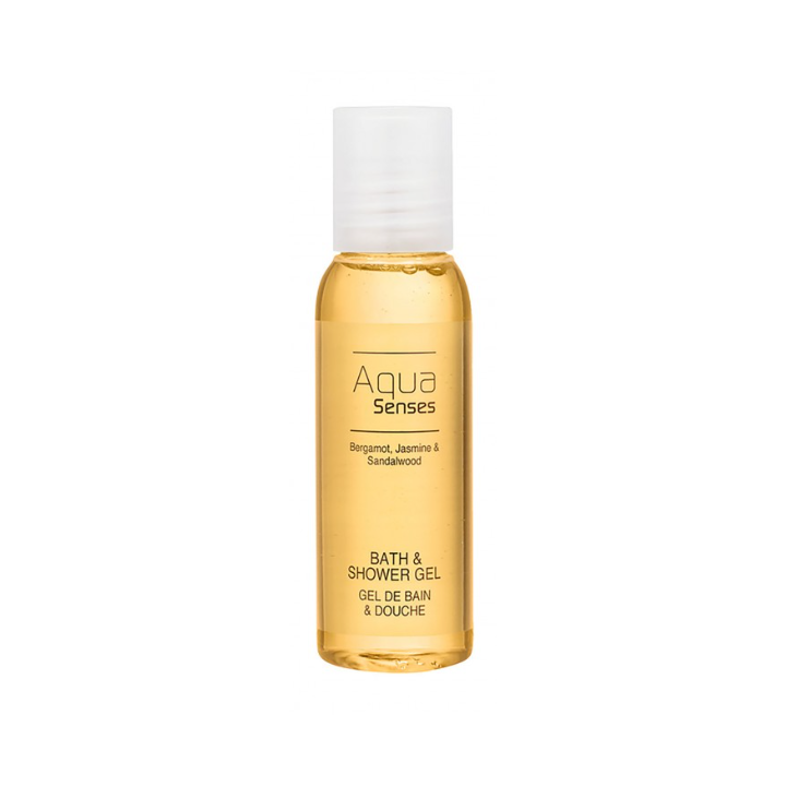 Gel douche - Aqua senses - Flacon 35ml - Carton de 300