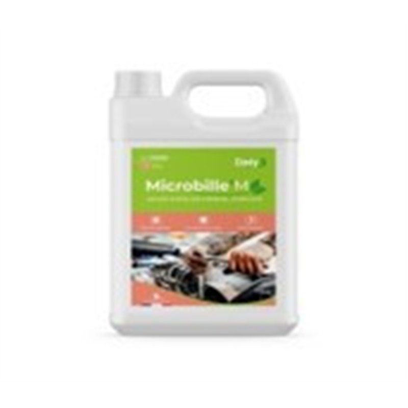 MICROBILLE'M Savon base minerale DAILYK GREEN - Bidon 5L