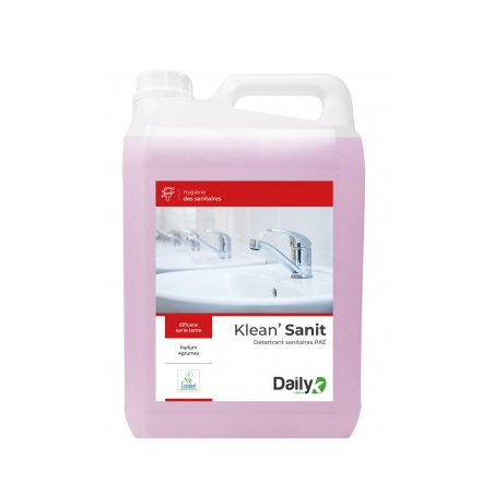 Klean'Sanit - Détartrant Sanitaire PAE - Bidon 5L