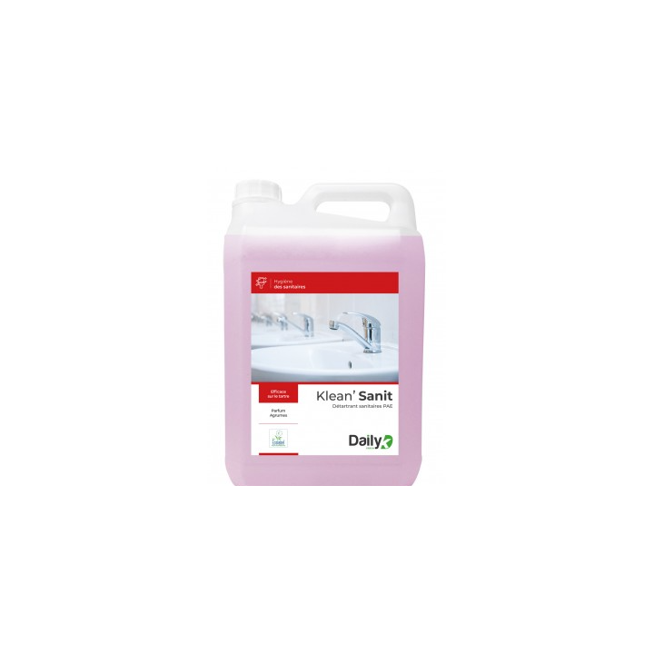 Klean'Sanit - Détartrant Sanitaire PAE - Bidon 5L